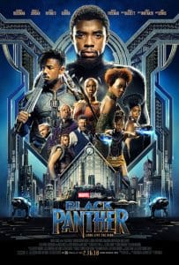 Black Panther (2018) Theatrical release poster